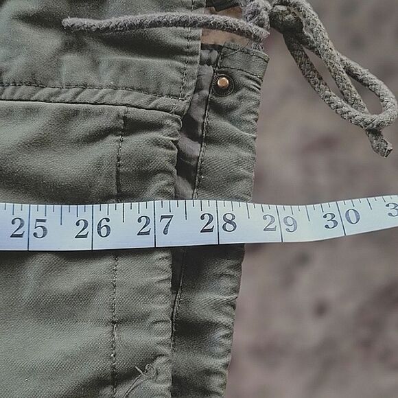 Ambiance army green hooded utility jacket - Picture 15 of 16